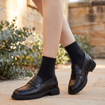 Maren Comfortable Soft-Sole Slip-On Loafers — lifestyle view