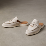 Noa Classic Slip-On Flat Loafers — side view