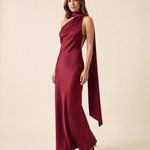 Nora Elegant Open-Back Satin Maxi Dress — burgundy studio