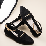 Opal Comfortable Pointed-Toe Everyday Loafers — detail view