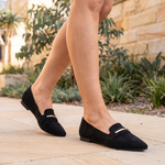 Opal Comfortable Pointed-Toe Everyday Loafers — lifestyle view
