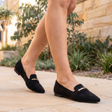 Opal Comfortable Pointed-Toe Everyday Loafers — lifestyle view