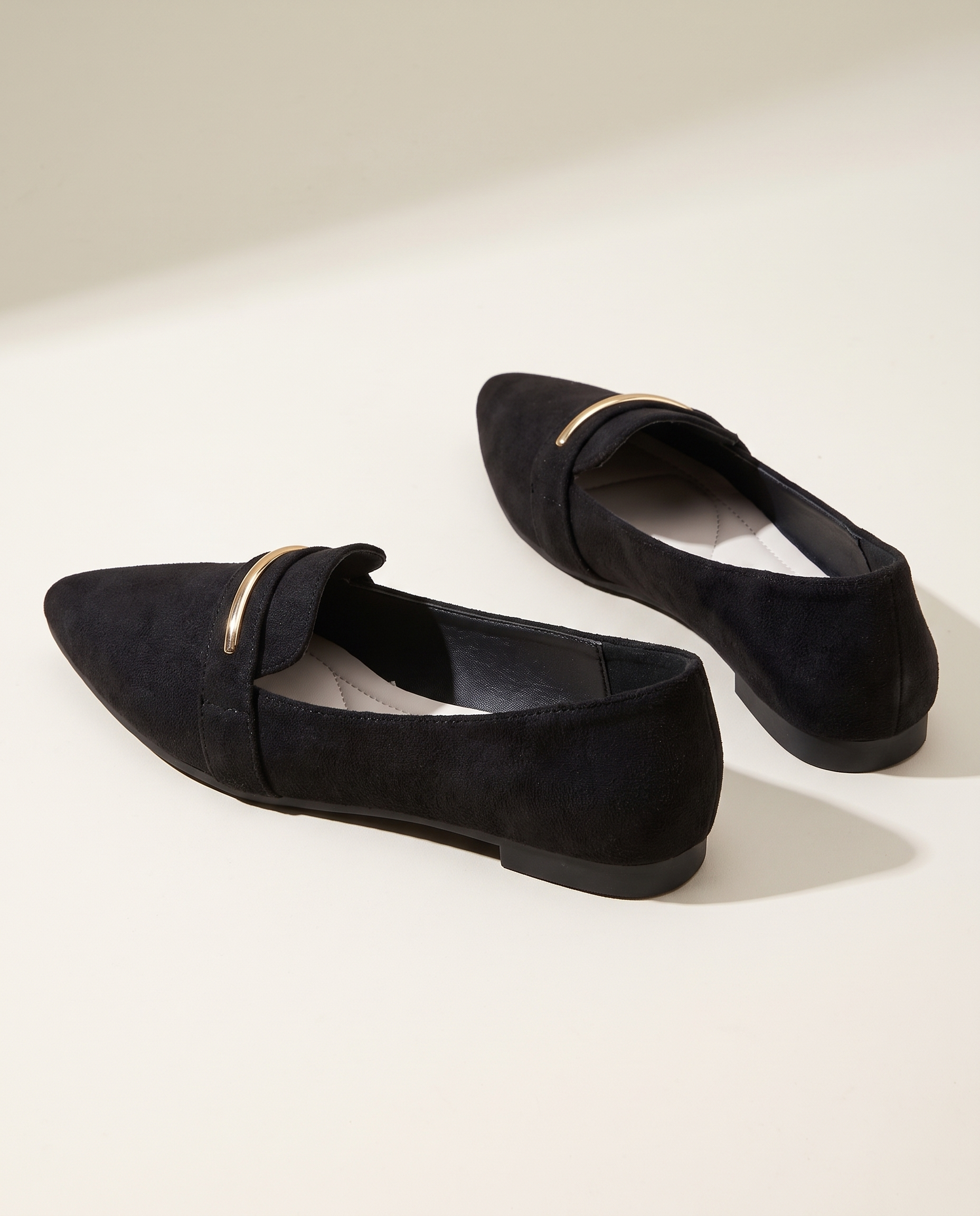 Opal Comfortable Pointed-Toe Everyday Loafers — side view