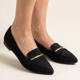 Opal Comfortable Pointed-Toe Everyday Loafers — Australian studio lifestyle view