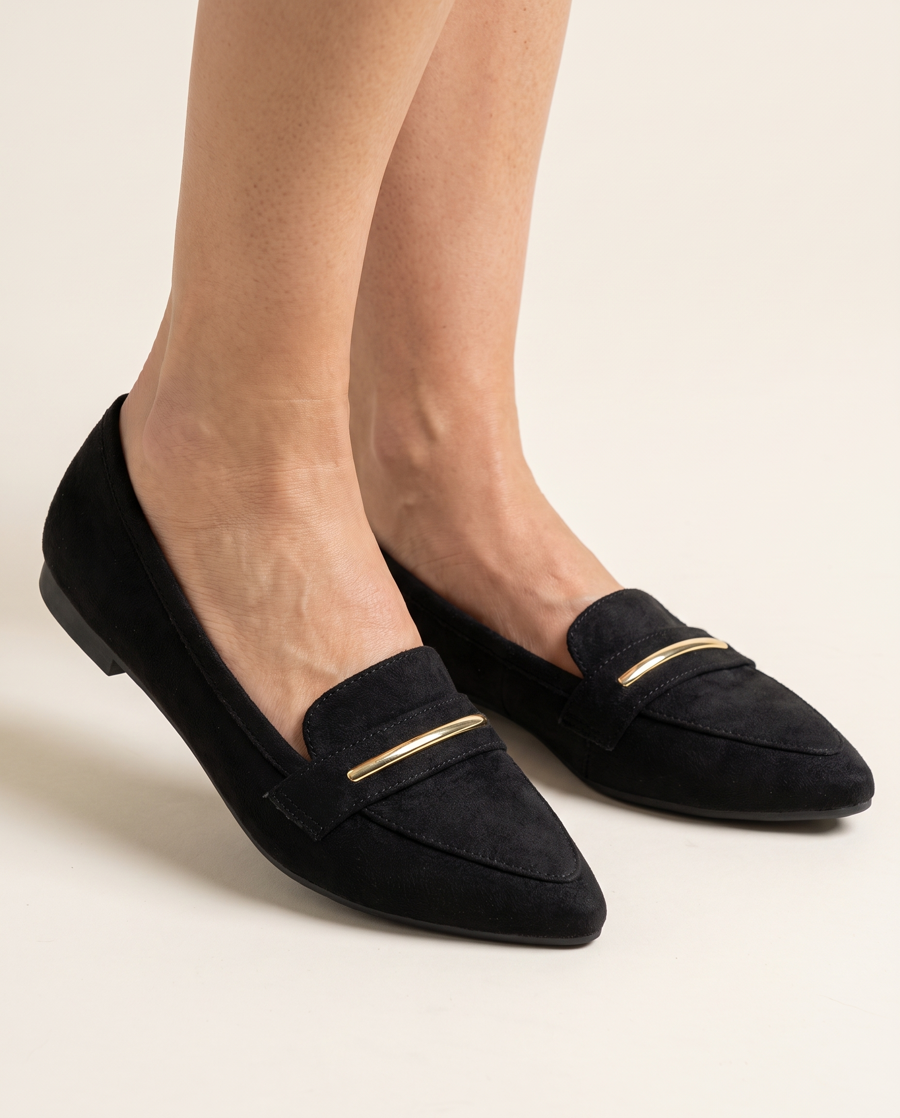 Opal Comfortable Pointed-Toe Everyday Loafers — Australian studio lifestyle view