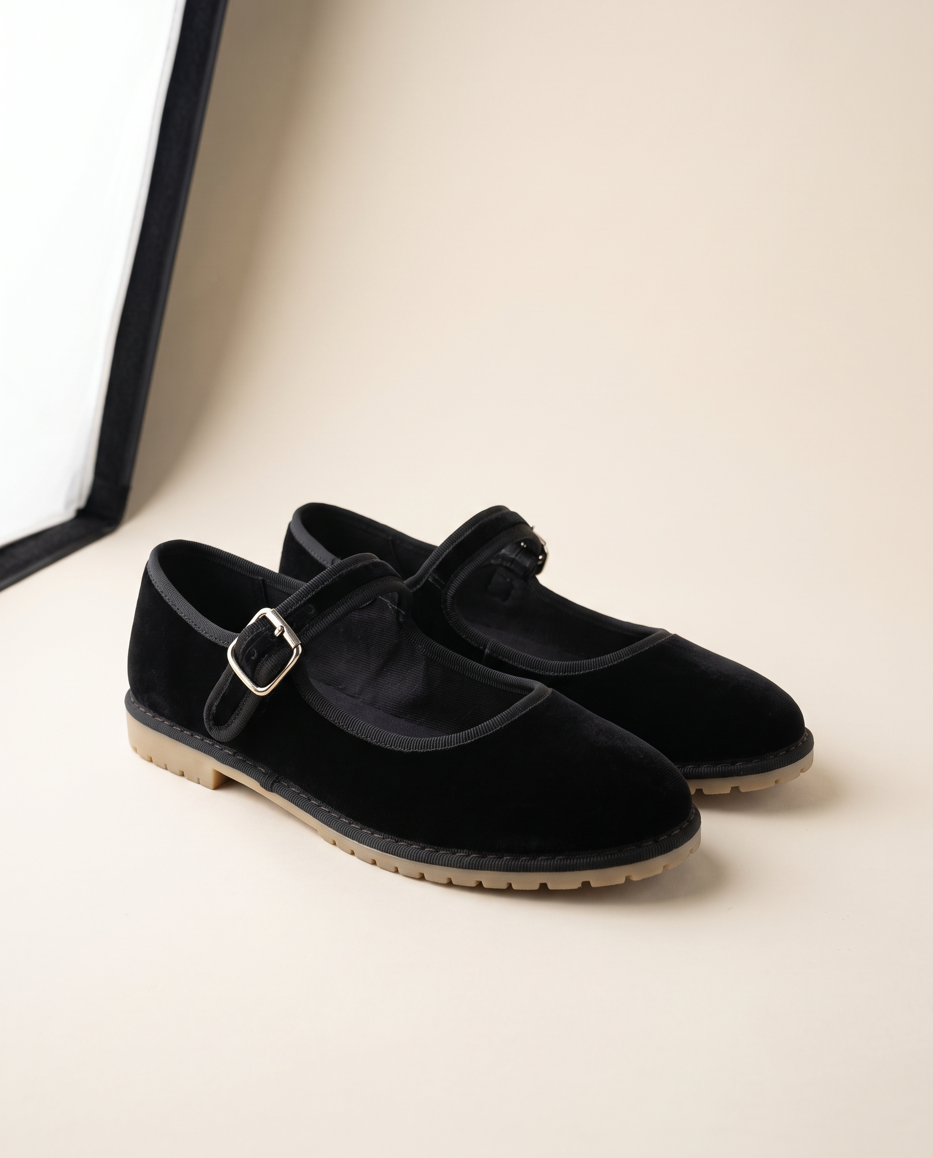 Paloma Classic Velvet Ballet Flats — hero view