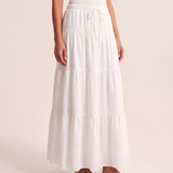 Panelled Maxi Skirt – angle view