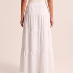 Panelled Maxi Skirt – back view