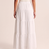 Panelled Maxi Skirt – back view