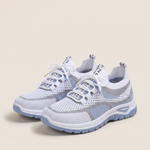 Pia Classic Everyday Slip-On Shoes — SA32-White Blue variant