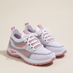 Pia Classic Everyday Slip-On Shoes — SA32-White Pink variant