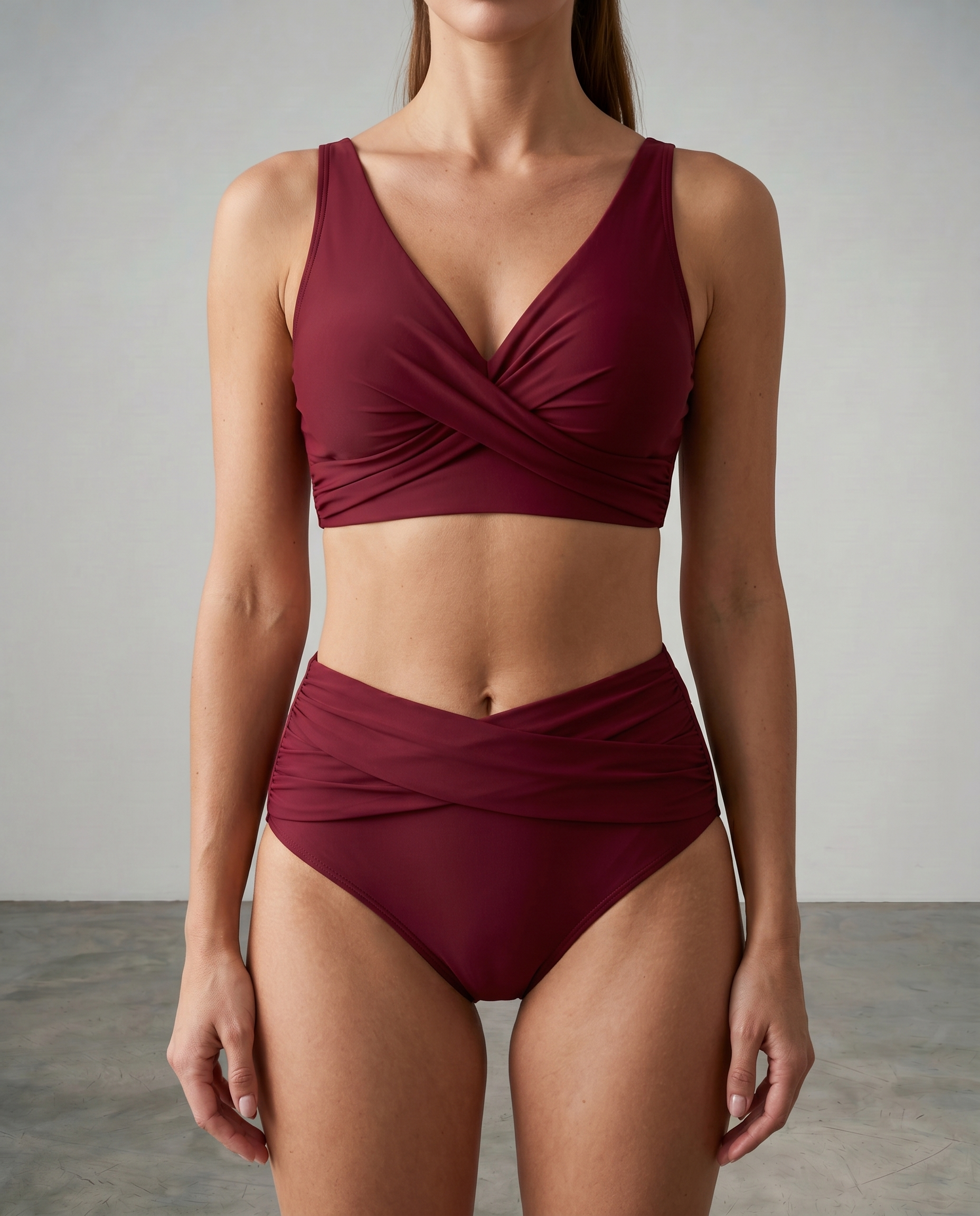 Livia Flattering High-Waist Bikini Set – product detail view 4