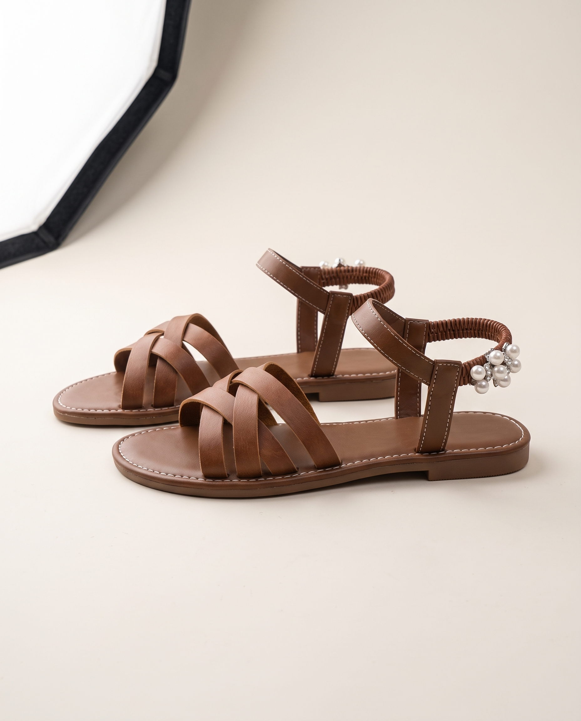 Rhea Classic Flat Everyday Sandals — side view