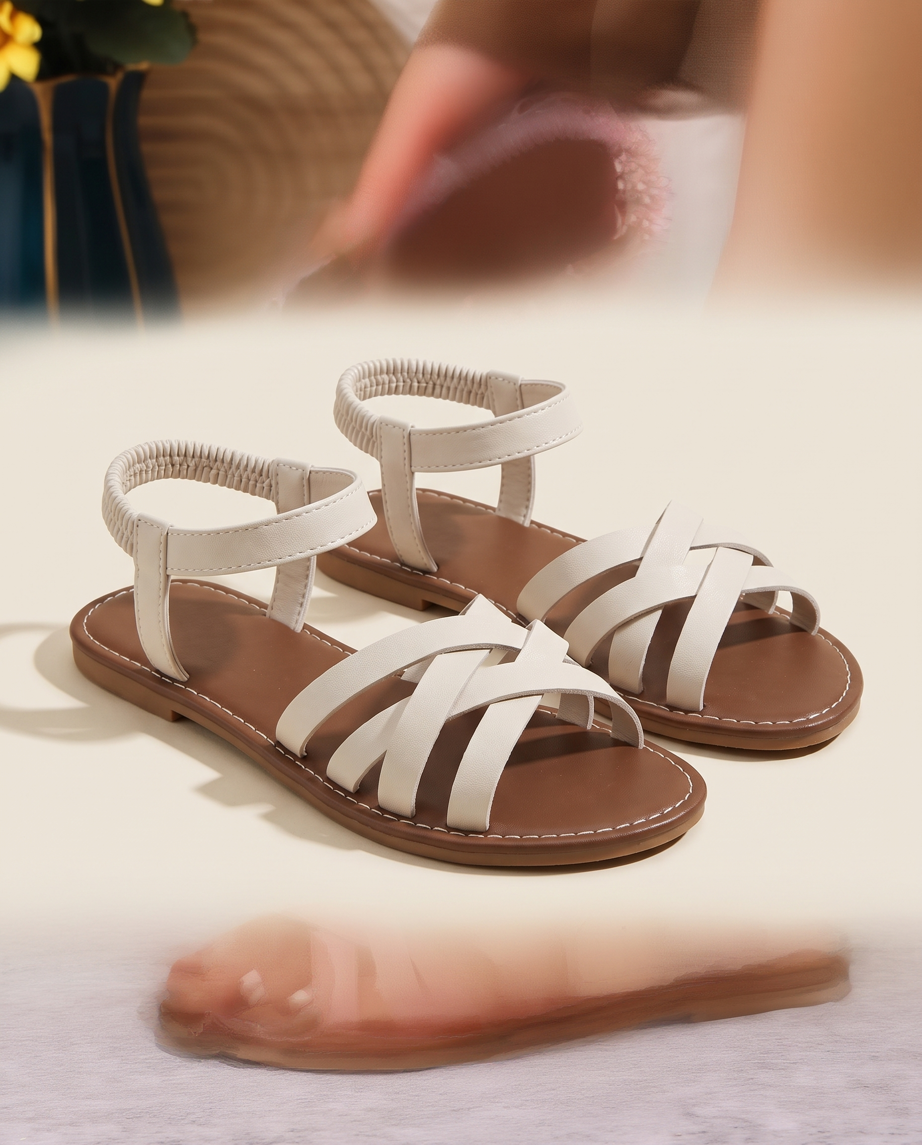 Rhea Classic Flat Everyday Sandals — 7313S variant