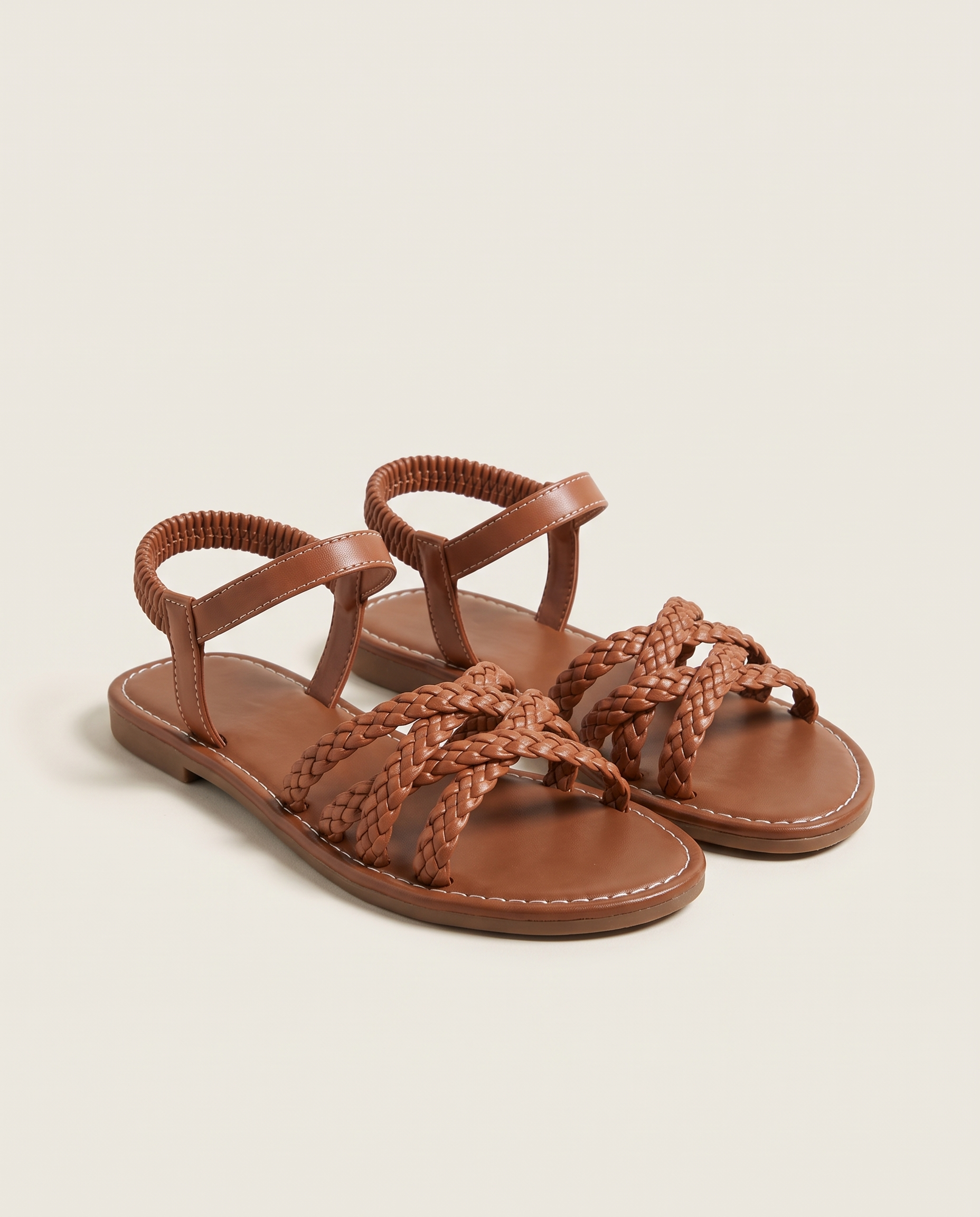 Rhea Classic Flat Everyday Sandals — X601Xbrown variant