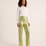 Sequin Straight Leg Pants for Women — product detail
