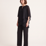 Layered Top and Wide Leg Pants Two Piece Set — product detail