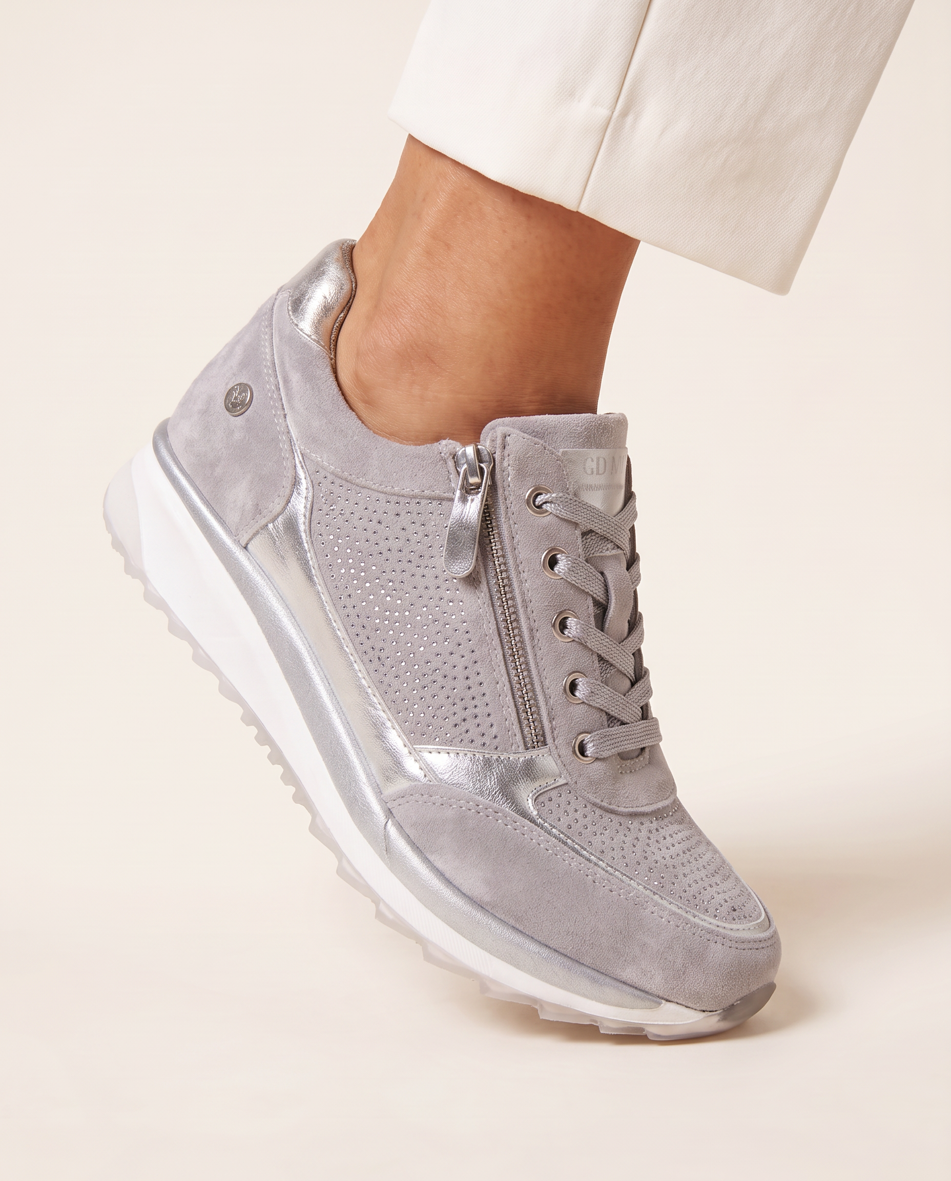 Camille Laurent | Orthopedic Zip Sneakers For Women — product detail