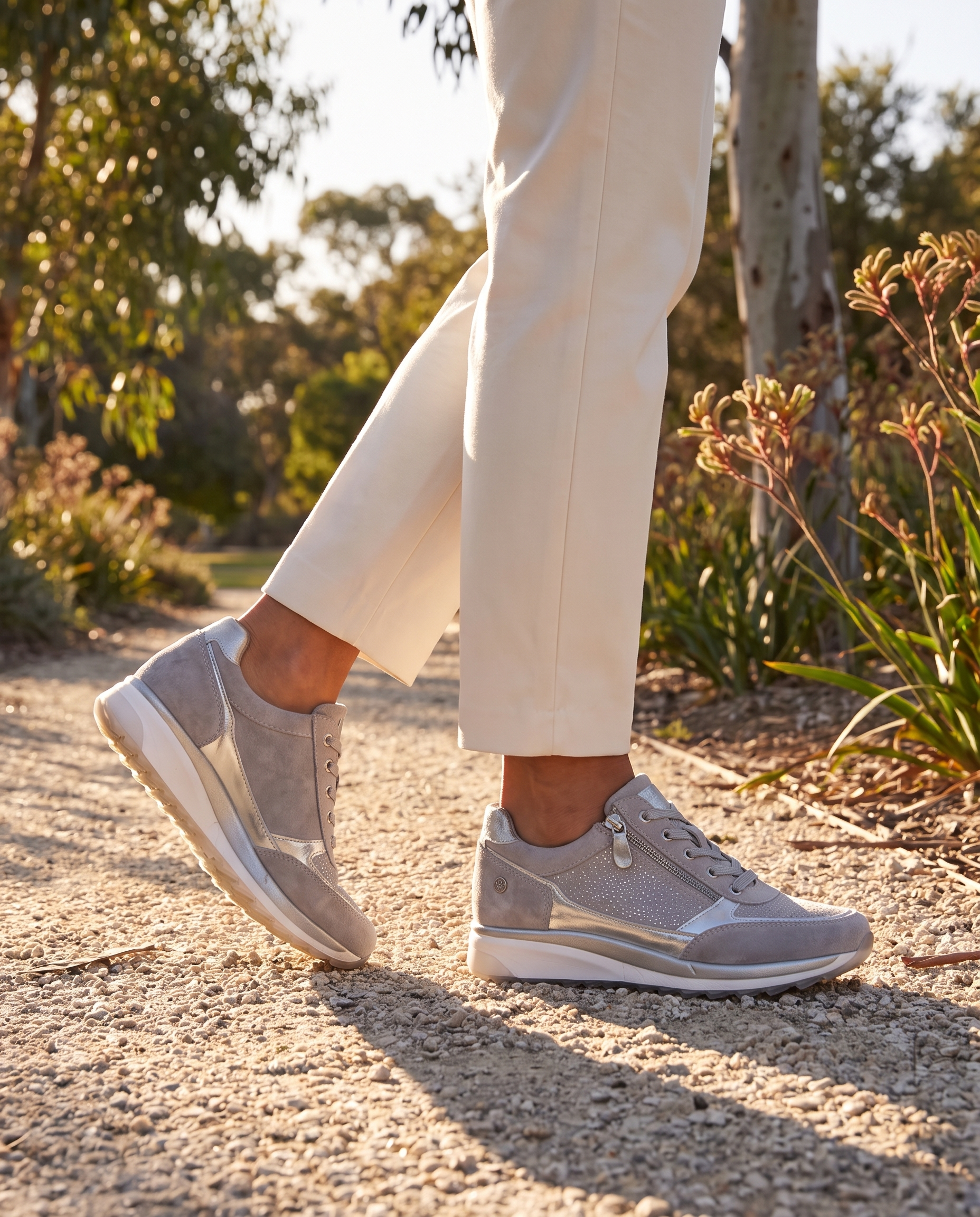 Camille Laurent | Orthopedic Zip Sneakers For Women — Australian lifestyle