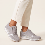 Camille Laurent | Orthopedic Zip Sneakers For Women — Gray