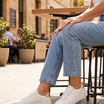 Women's Quilted Lace Up Sneakers — Australian lifestyle