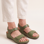 Leather Orthopedic Comfort Sandals — product detail