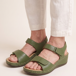 Leather Orthopedic Comfort Sandals — product detail