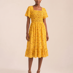 Floral Chiffon Midi Dress – product detail view 4
