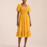 Floral Chiffon Midi Dress – product detail view 4