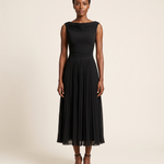 Occasion Midi Dress with Ruched Neckline – primary product view