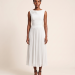 Occasion Midi Dress with Ruched Neckline – product detail view 3