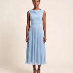 Occasion Midi Dress with Ruched Neckline – product detail view 5
