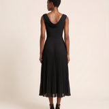 Occasion Midi Dress with Ruched Neckline – alternate product view