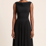 Occasion Midi Dress with Ruched Neckline – product detail view 1