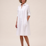 Collared A-Line Dress with Pockets – product detail view 3