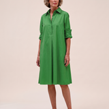 Collared A-Line Dress with Pockets – product detail view 5