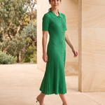 Knit Shirt Dress with Button Front — Australian lifestyle
