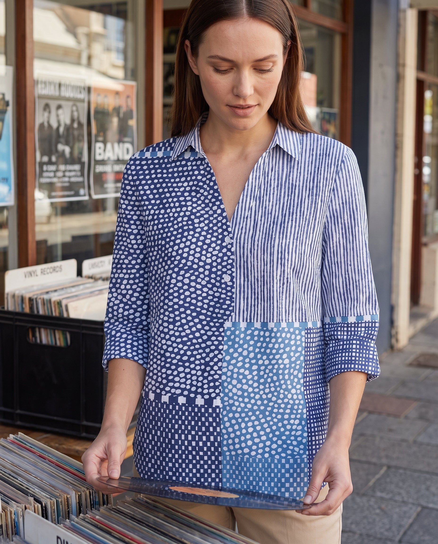 Blouse – Ocean Patchwork With a Twist — Australian lifestyle 1