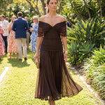 Catriona | Floral Pleated Maxi Dress — Australian lifestyle 1