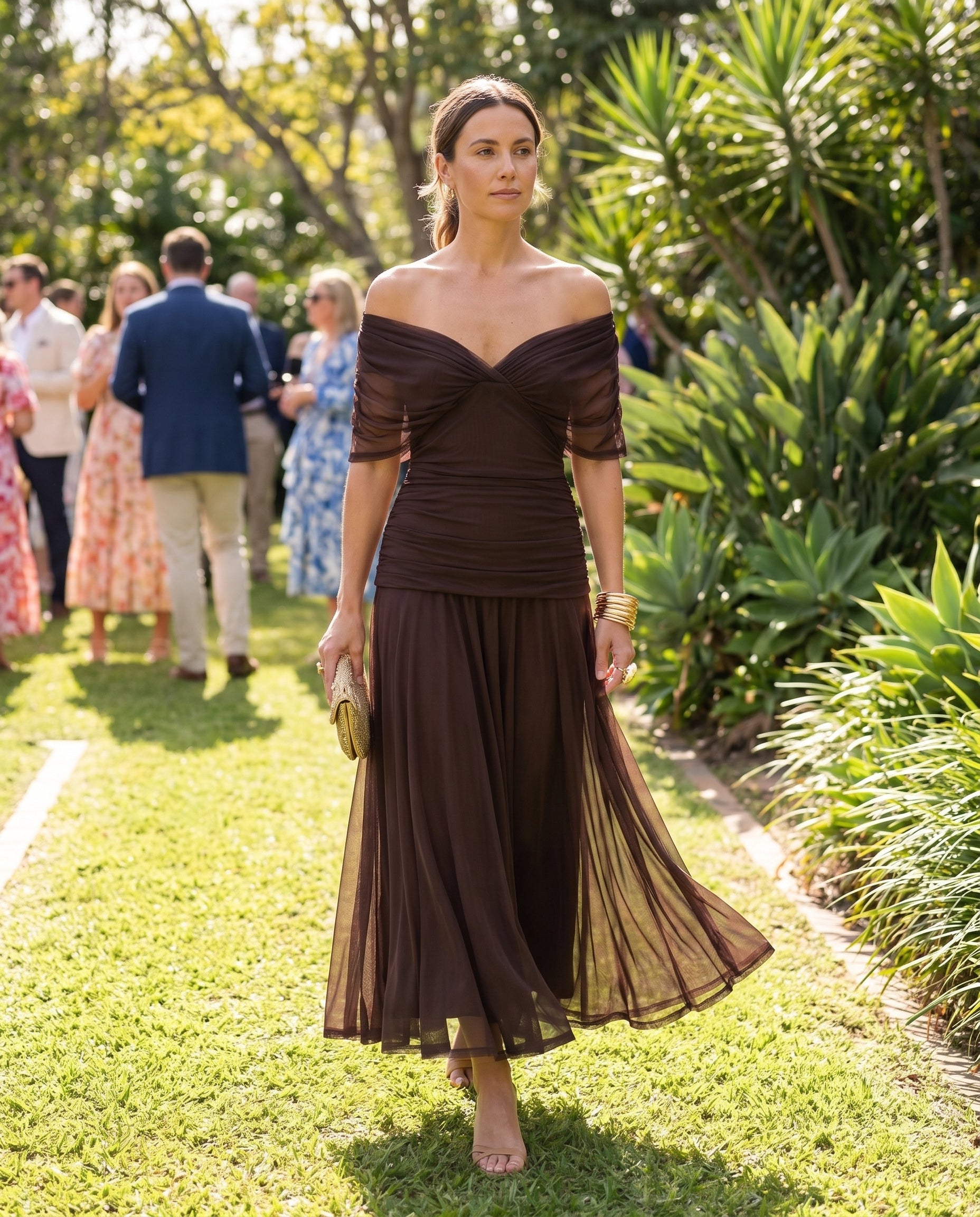 Catriona | Floral Pleated Maxi Dress — Australian lifestyle 1
