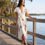 Midi Dress – Floral Wrap Midi — Australian lifestyle 2