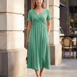 Roisin | Refined Figure-Flattering Dress — Australian lifestyle 1