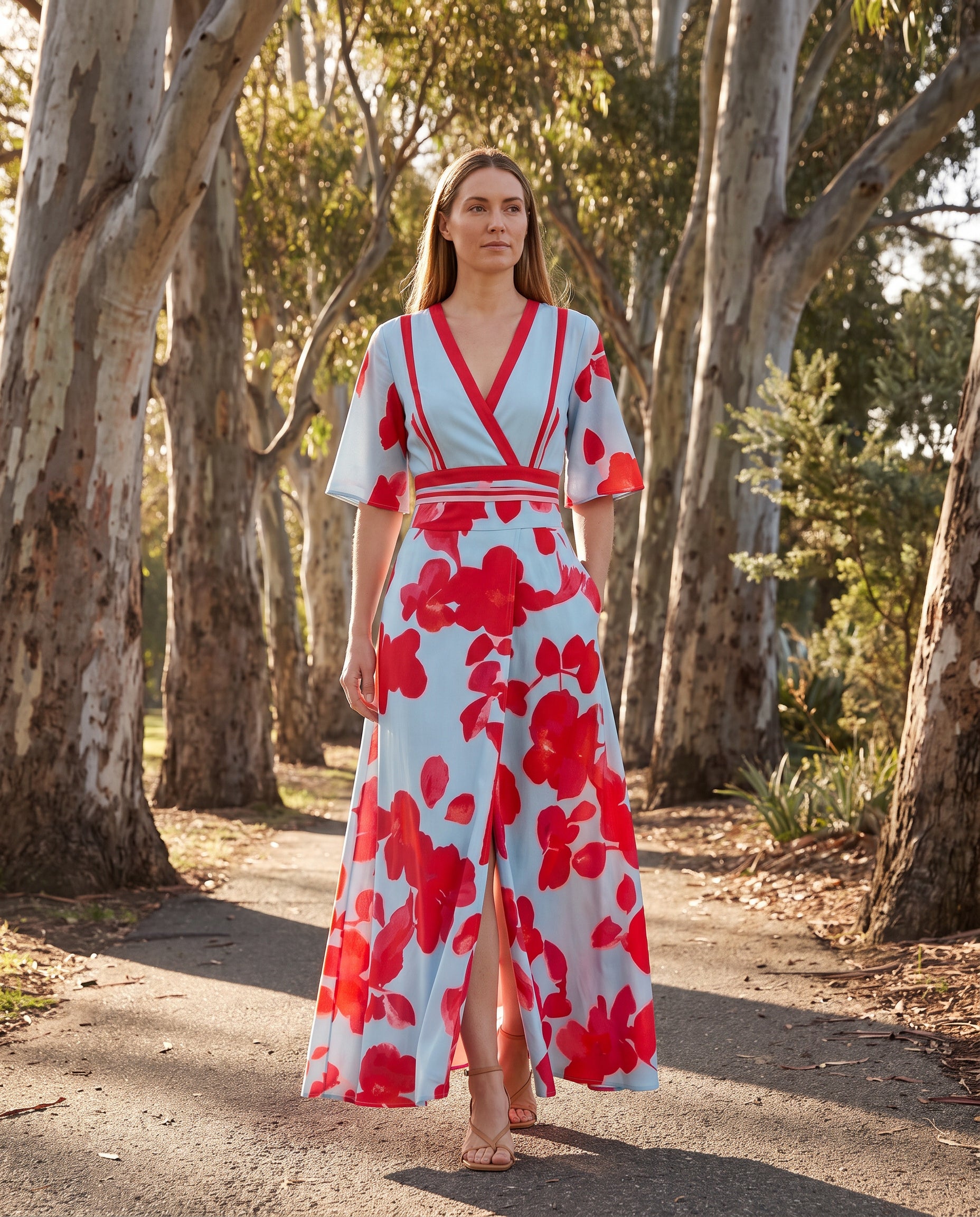 Esme | Flattering Flowing Maxi Dress — Australian lifestyle 1