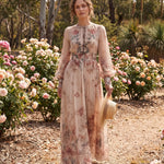 Maxi Dress – Vintage Floral High-Waist — Australian lifestyle 1