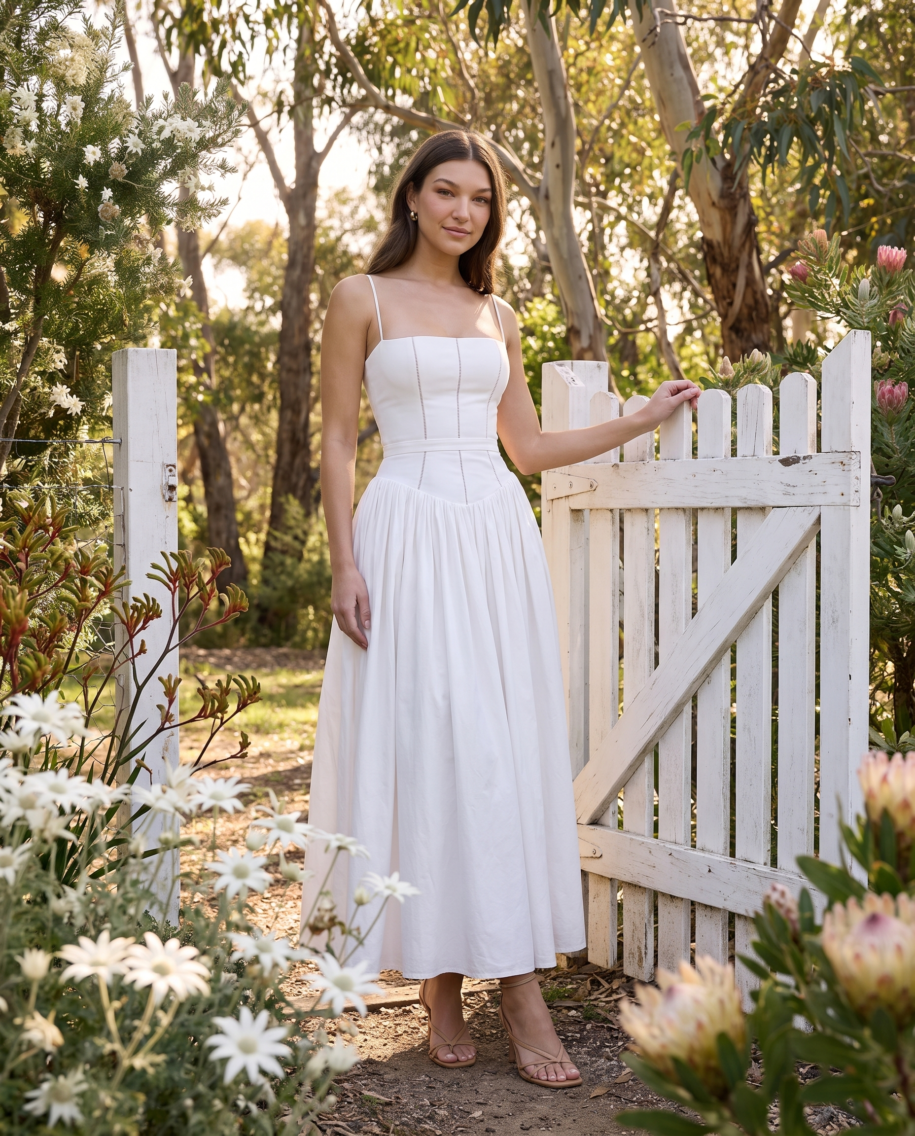 Arvelle | Pleated Strapless Midi Wedding Guest Gowns — Australian lifestyle 1