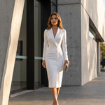 Anna | Elegant Tailored Midi Dress — Australian lifestyle 1