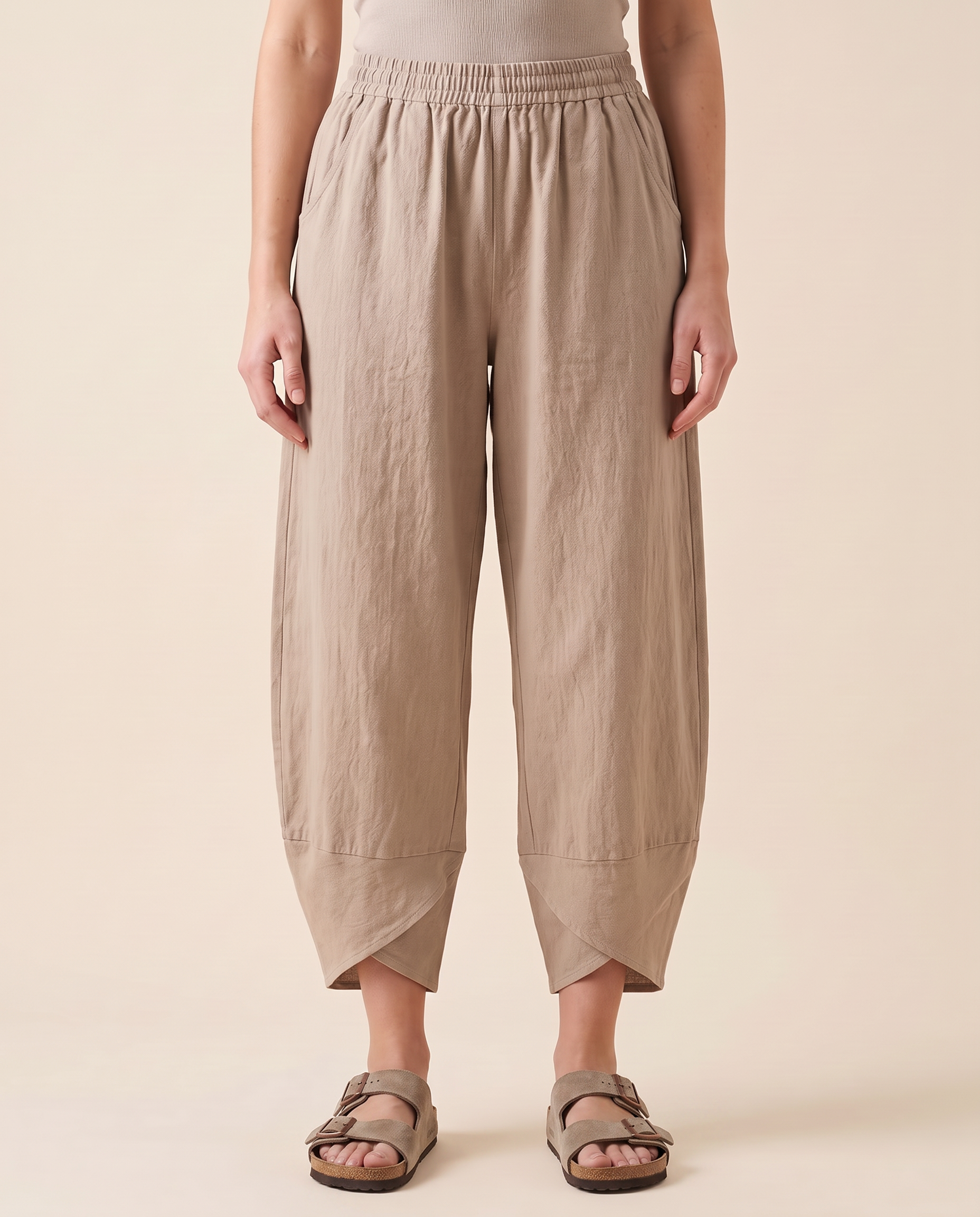 Linen Harem Pants, product view