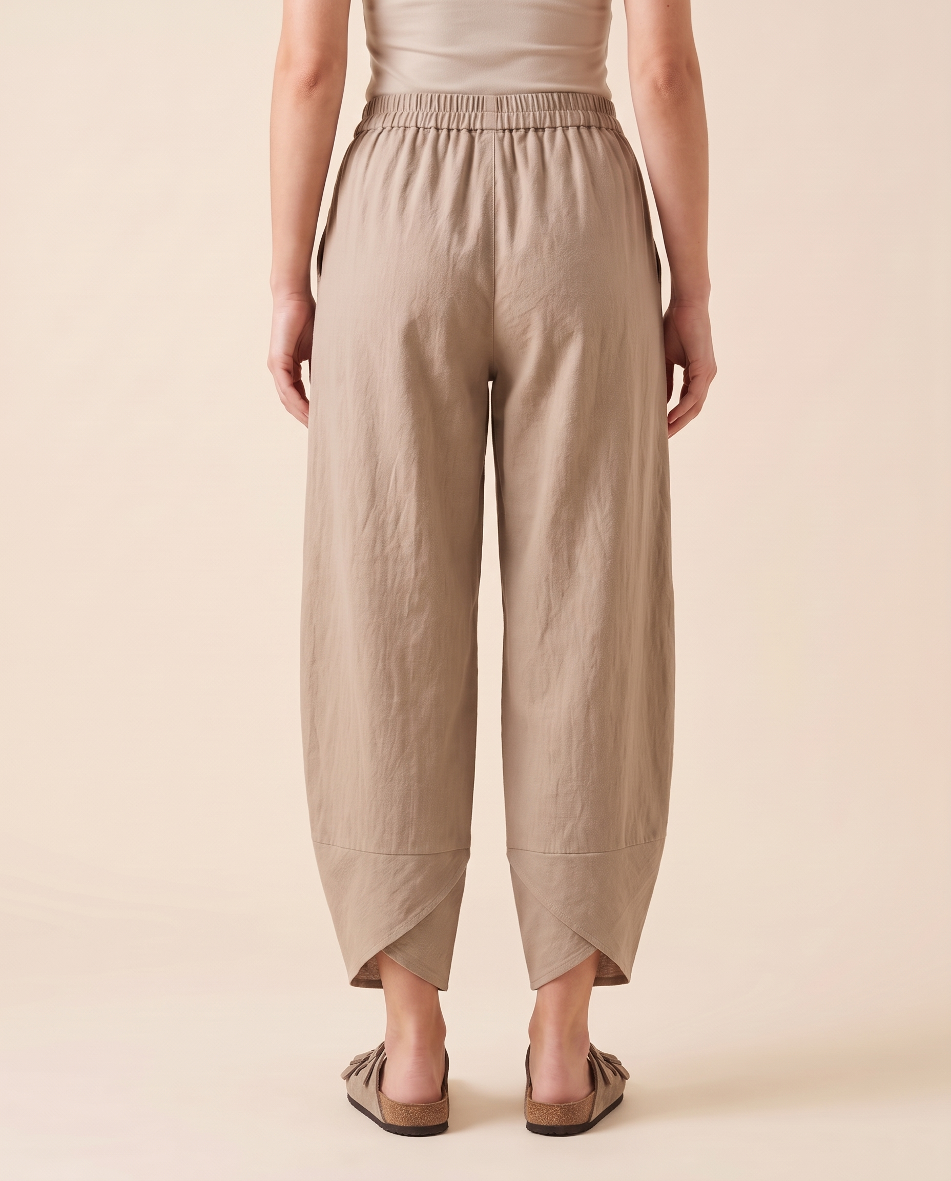 Linen Harem Pants, product view