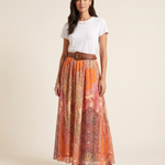 Printed Maxi Skirt with High Waist – primary product view