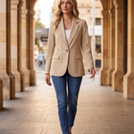 Sheryl women's long sleeve blazer – lifestyle-1